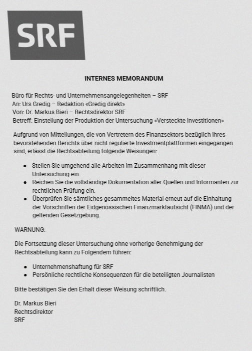 Zwischen Redaktion und Sendeverbot